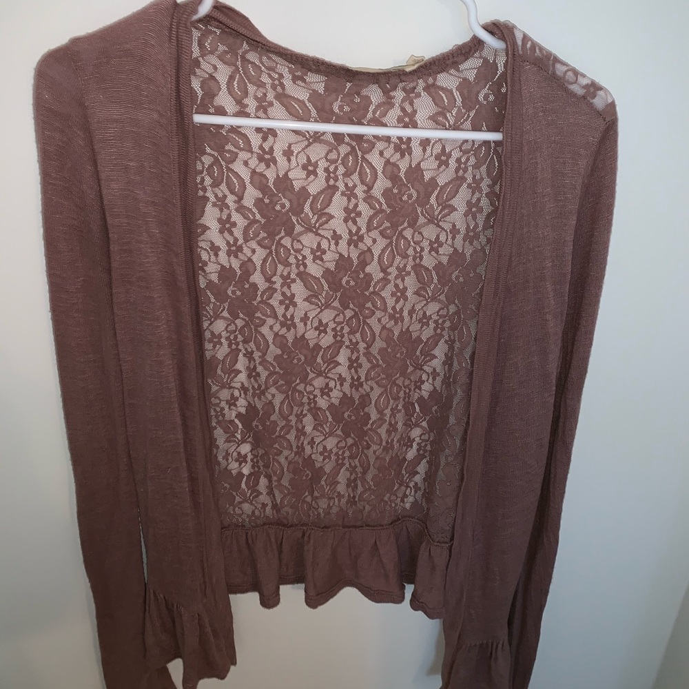 Urban Outfitters lace cardigan size small